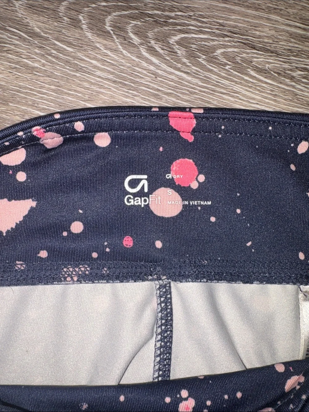 Gap Kids Multicolor Splash-Print Active Leggings